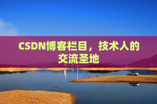 CSDN博客栏目，技术人的交流圣地